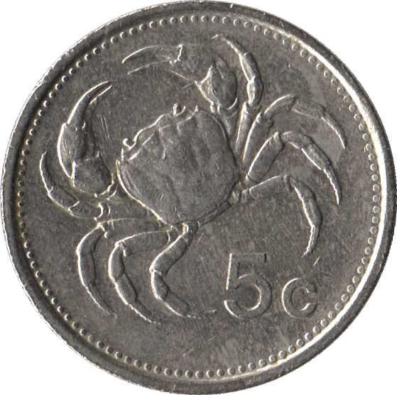 Malta Crabulous: Handcut Coin Pendant Necklace