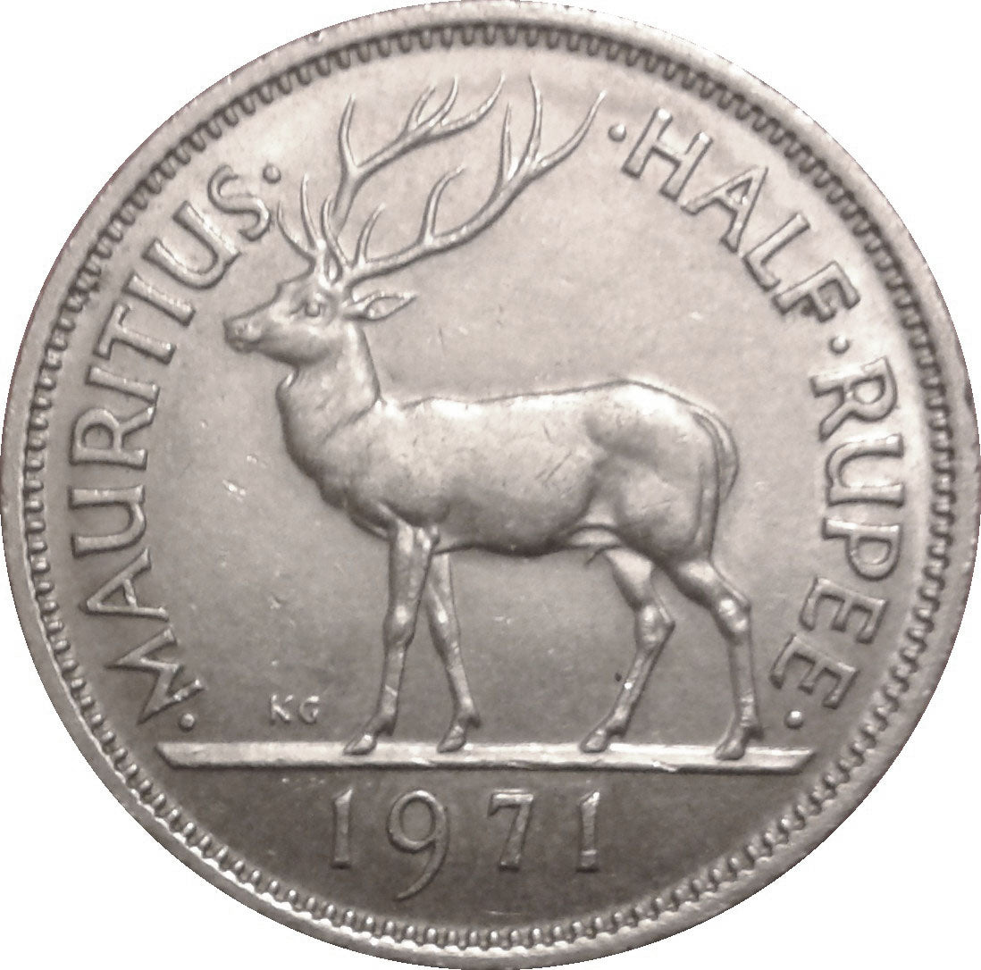 Mauritius My Deer: Handcut Coin Pendant Neckalce